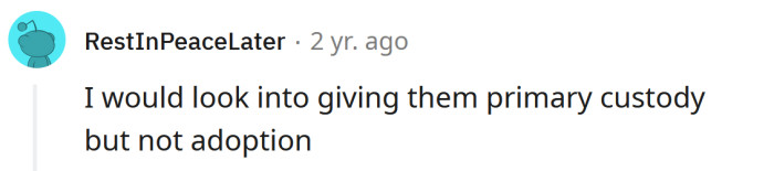 What about primary custody?