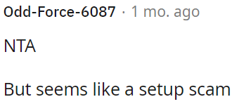 It appears to be a scam.