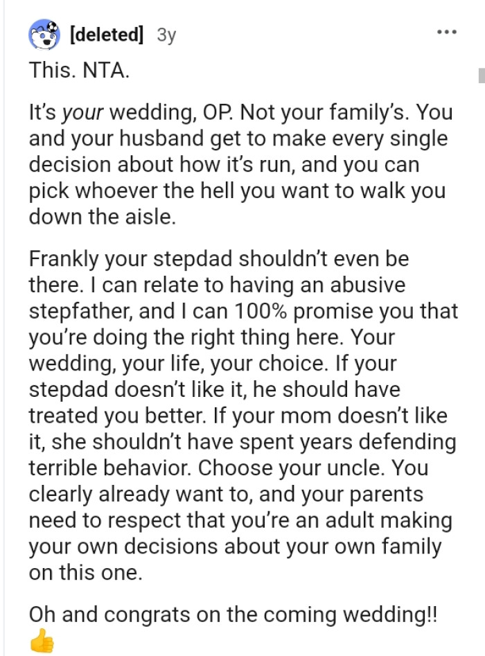 OP's parents need to accept that she's an adult now