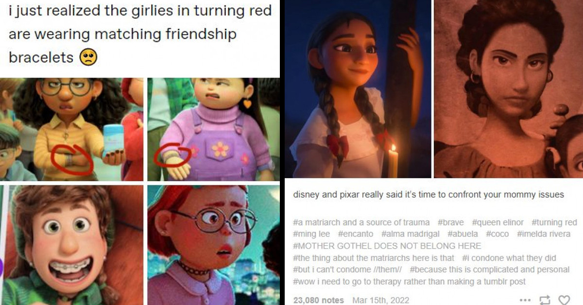 22 Posts That’ll Increase Your Love for the "Turning Red" Movie, as Seen in a Tumblr Thread