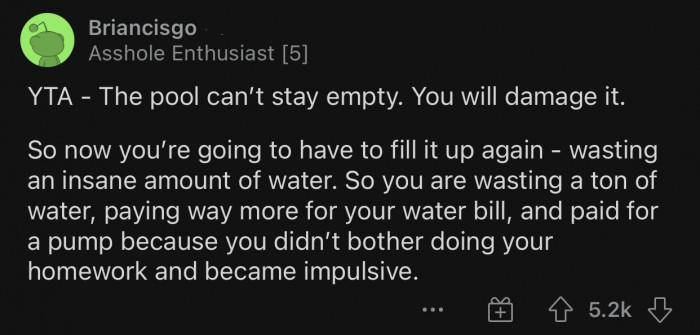 Here's how Reddit users reacted to  u/mikeythrowaway1's second consecutive f-up: