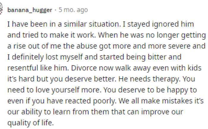 Many people commented to share their own situations that are similar to hers and how they turned out.