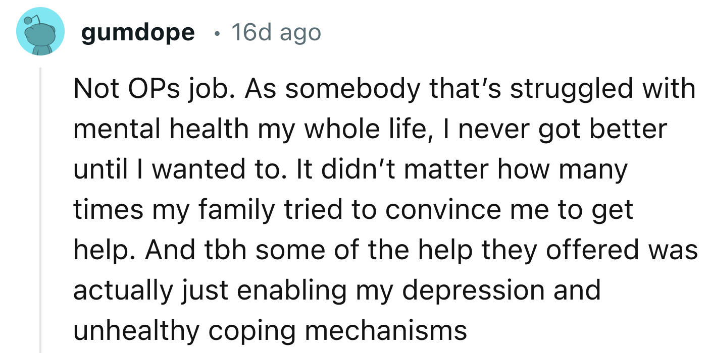 Caring About The Niece Was Not OP's Job