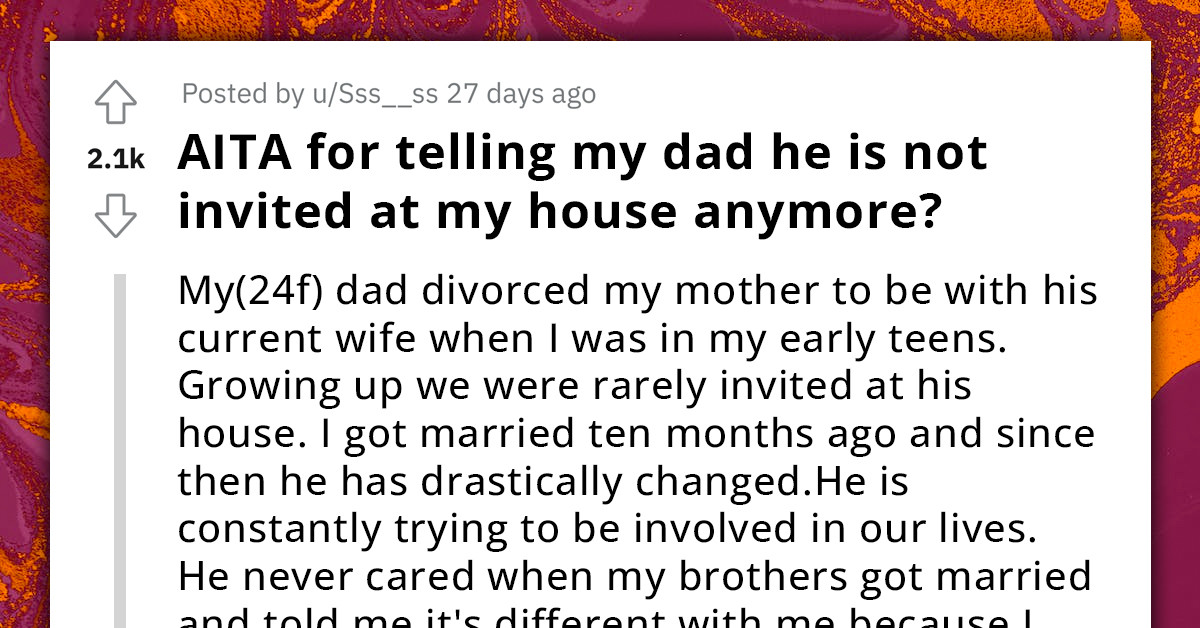 Daughter Kicks Out Father and Stepmother After She Made Mean and Degrading Comments About Her Mother