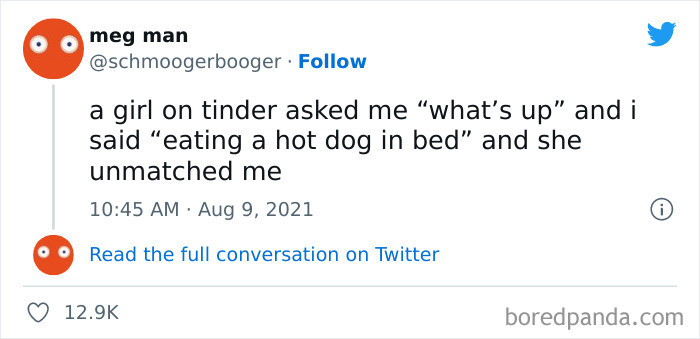 1. Maybe she thought it wasn't a literal hot dog
