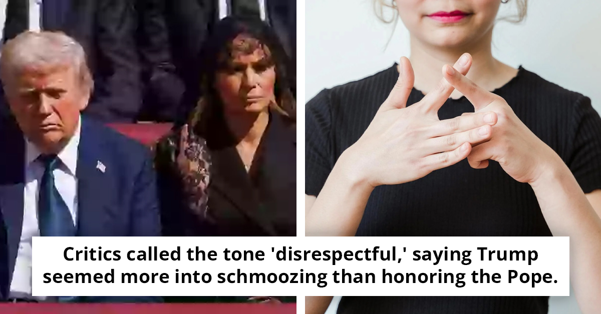 What Melania Whispered - Lip Reader 'Decodes' Five Words To Trump During Pope Francis' Funeral