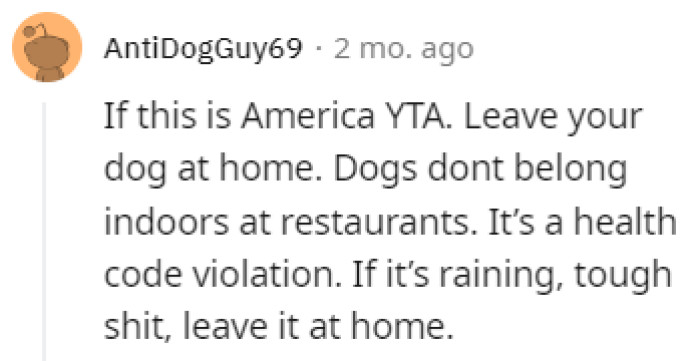 Health code violation