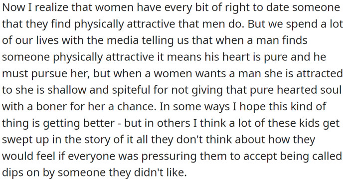 Women have a right...