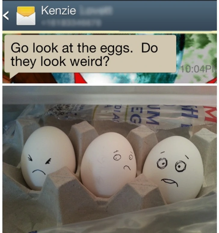 4. “My wife thinks that she’s funny.”