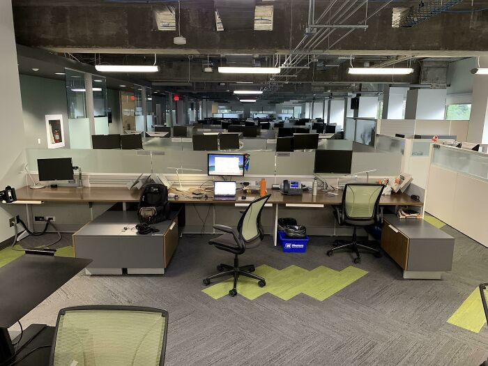 "My Office Has Been Empty Since March 2020. I Am The Only Person Still Working Here"