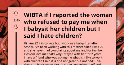 Woman Refuses To Pay Babysitter After Reading Her Private Phone Texts, Risks Being Reported