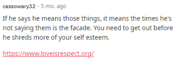 Some people commented on this part, but we aren't sure if it was a typo by OP or not. If he does mean it, then that's definitely not okay.