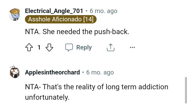 That Is the Reality of Long-Term Addiction, and It's So Unfortunate; Plus, She Needed the Reality Check