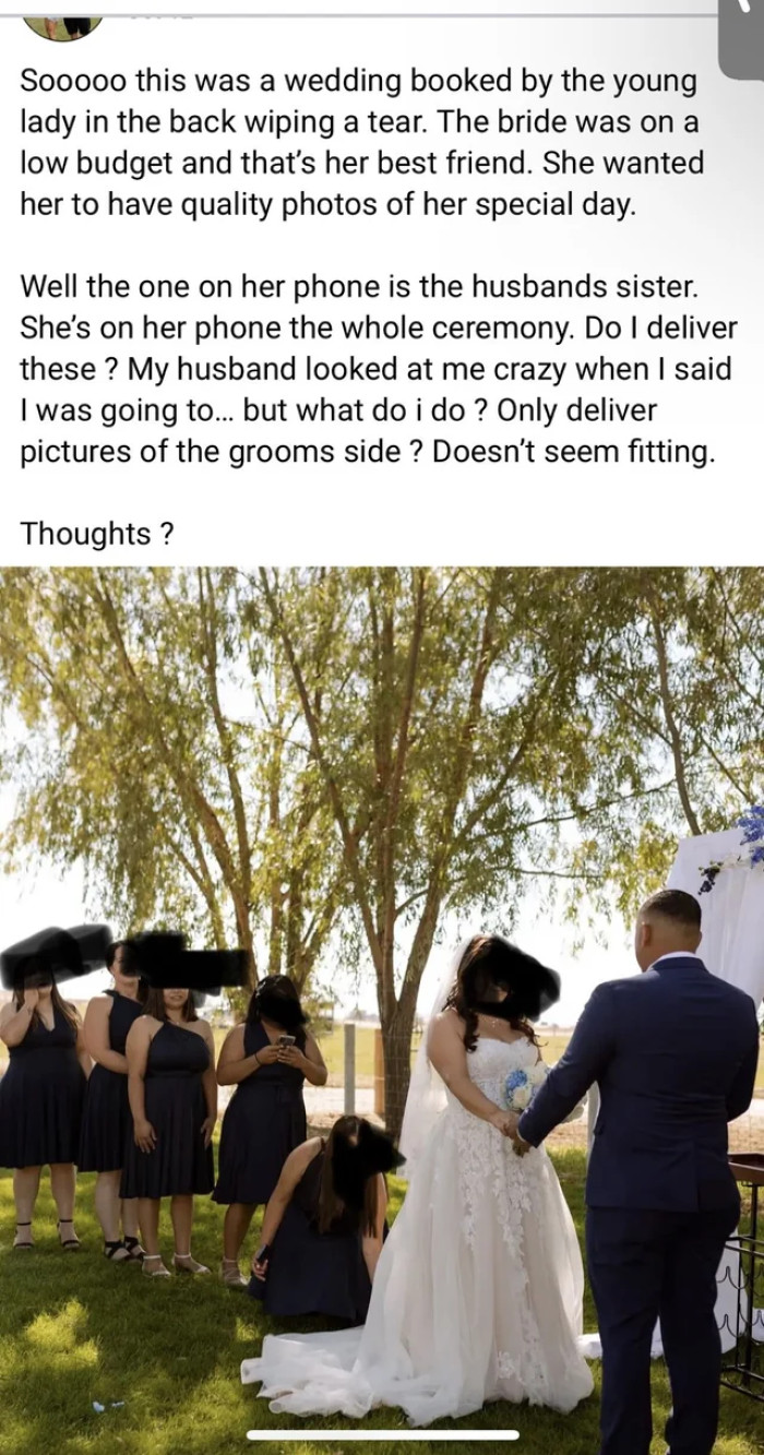 17. She was live-tweeting it.