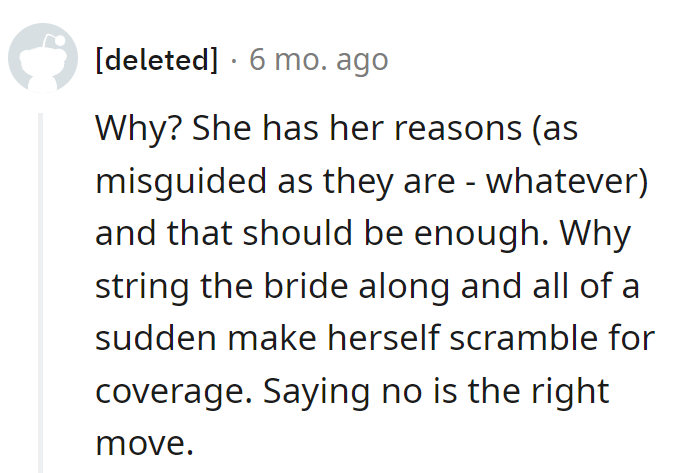 Saying no upfront avoids a last-minute scramble, and who needs that drama? Cheers to decisive exits!