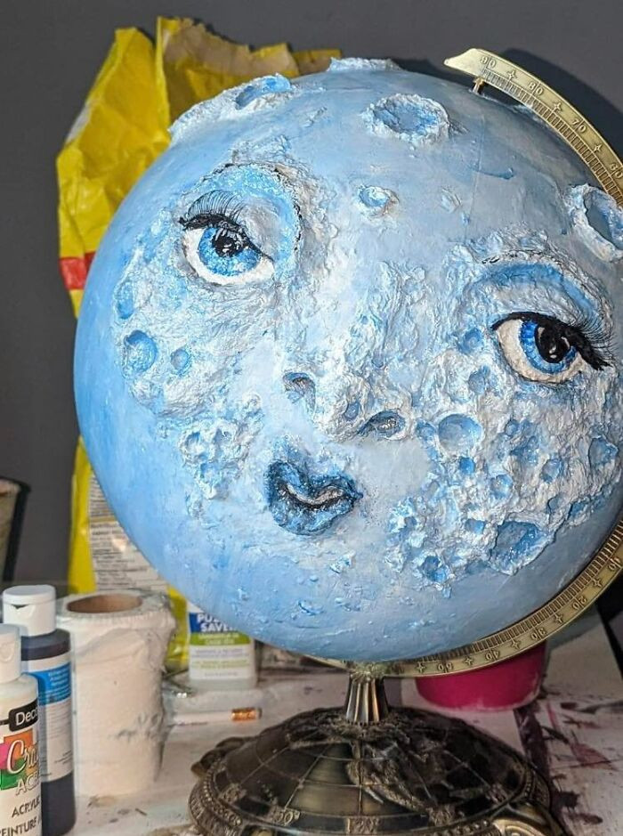 36. Why ruin a perfectly good globe?