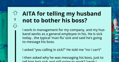 Woman Sparks Marital Cold War By Kicking Against Husband’s Attempt To ‘Bother’ His Boss On Weekend