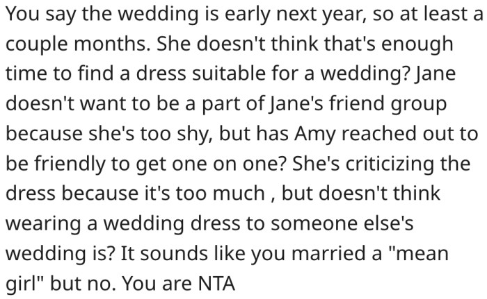 9. He married the wrong woman.