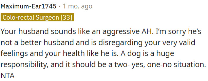 OP's husband seems aggressive and inconsiderate.