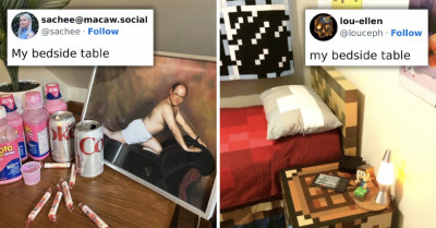 People Create Memes In Response To Elon Musk's Shared Photo Of His Bedside Table, And Here Are 30 Of The Most Interesting Ones
