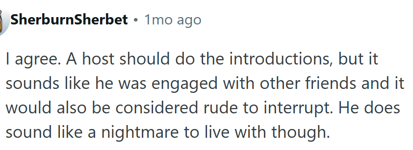 He does sound like a nightmare to live with...