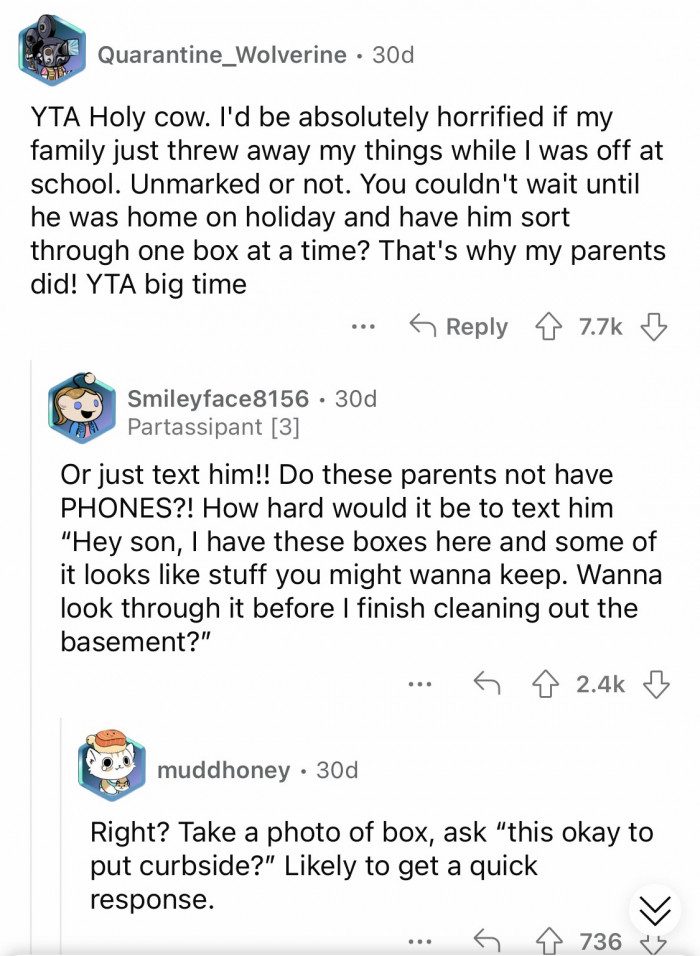 7. You should take full responsibility for your actions, OP.