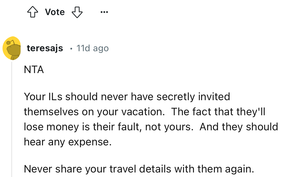 Check out some of the highest upvoted comments from the Reddit community:
