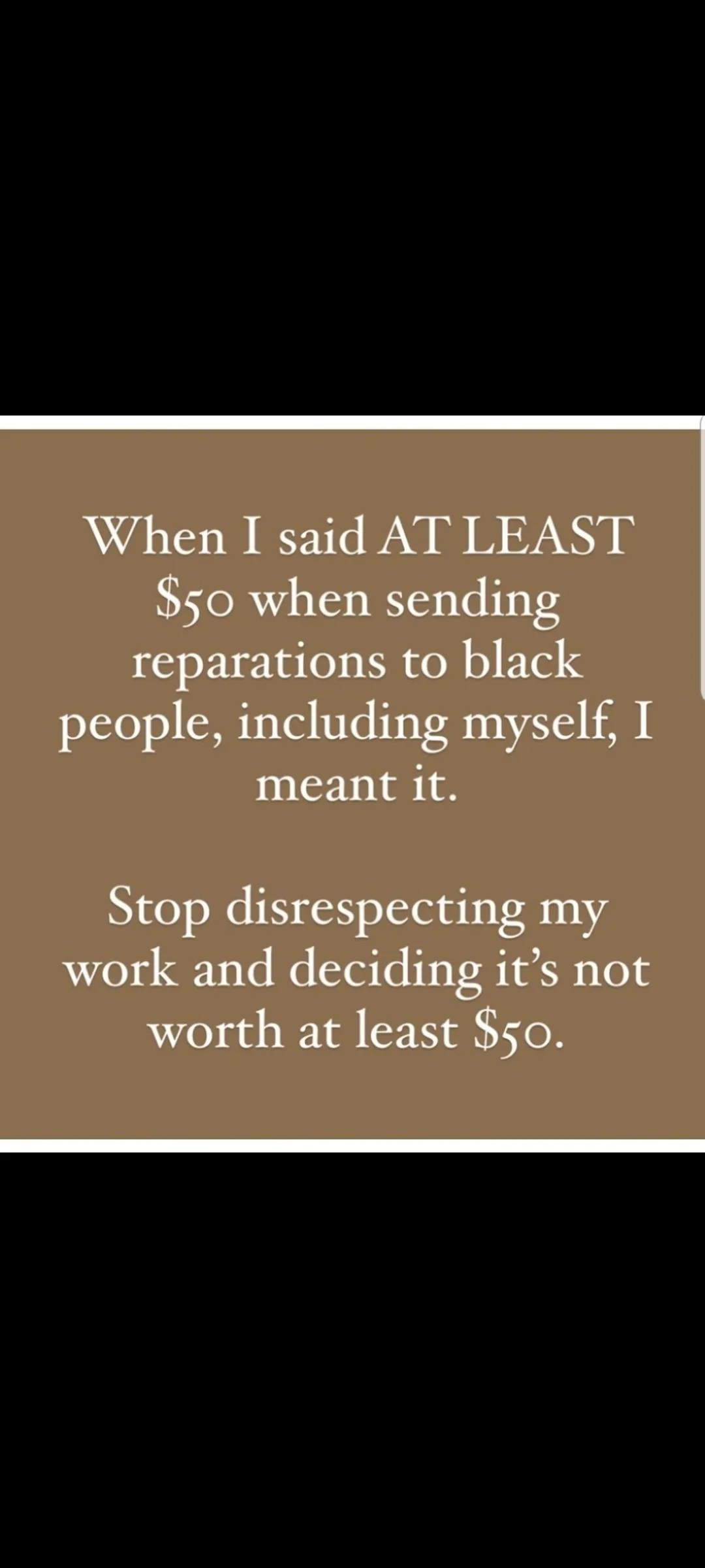 3. Oh, come now, let's give the poor soul some credit.