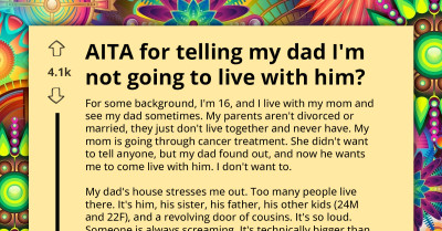 Estranged Father Breaks Down After His Child Tells Him That Sick Mom Is A Better Parent Than Him