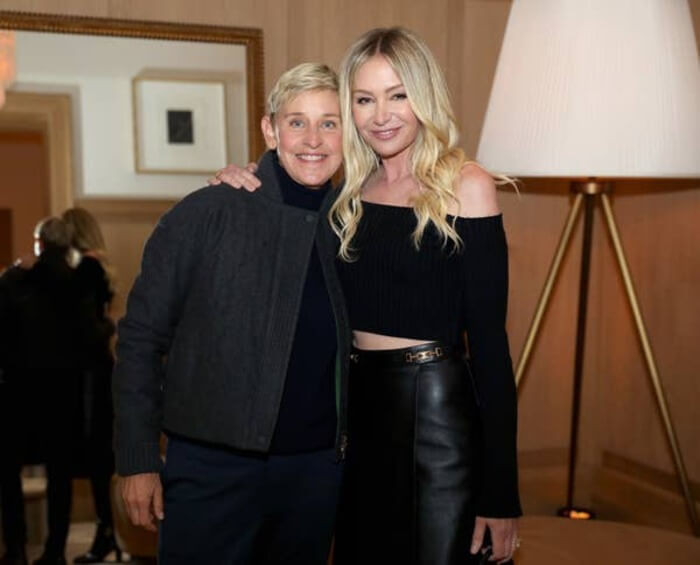 7. Ellen DeGeneres: about a dozen mansions, but has commitment issues