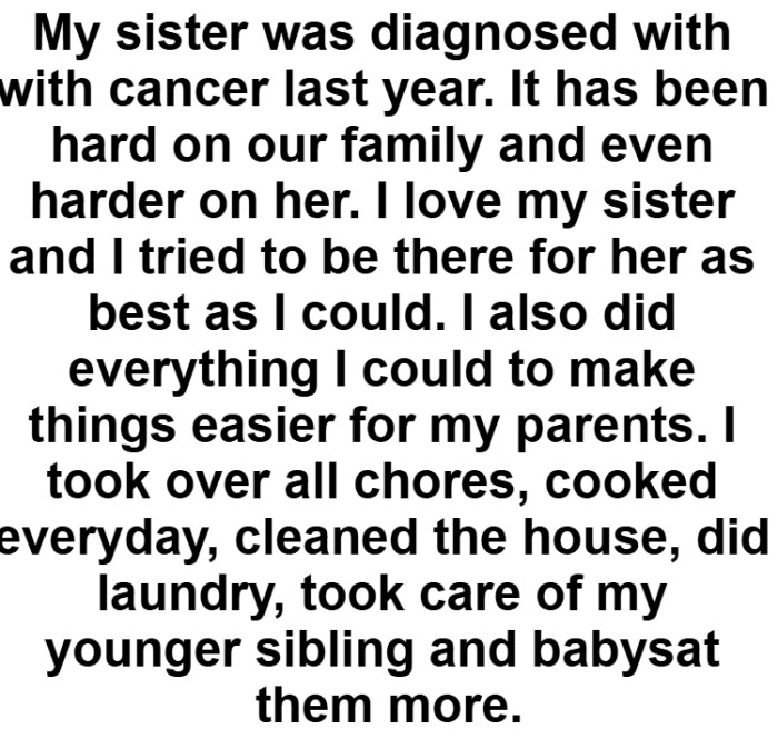 The OP kicks off their story...