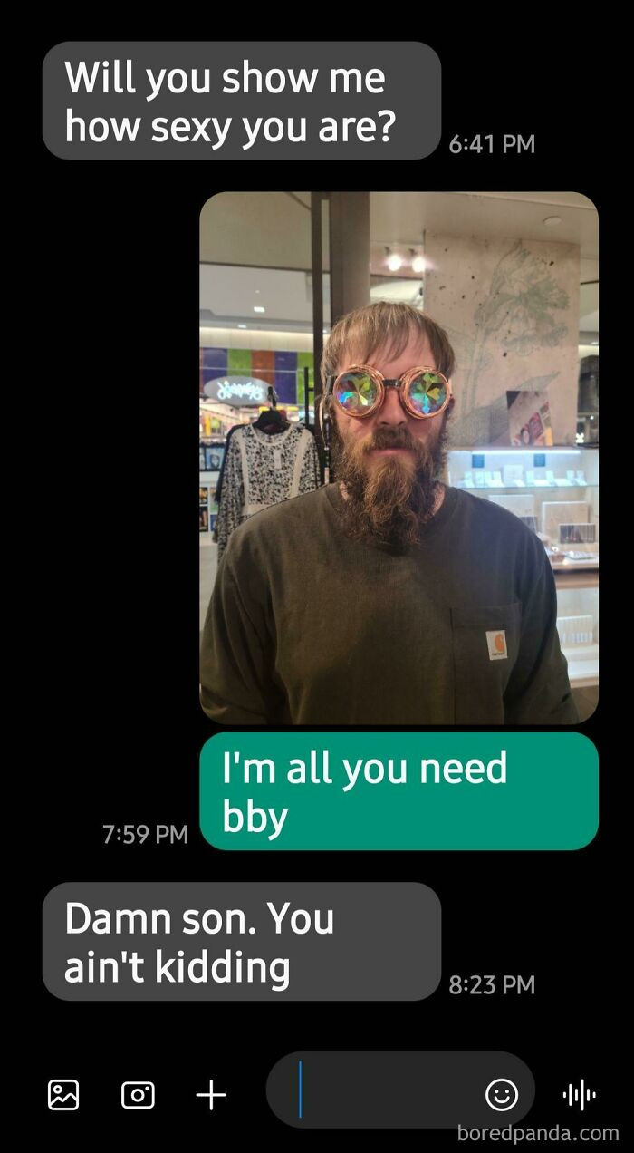 21. My Husband's Response To A Wrong Number Text