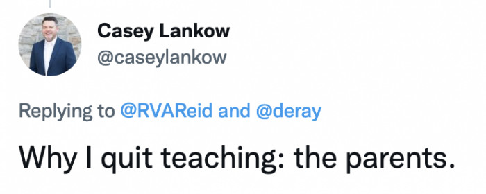 4. You would think they would be decent to the people who spend at least eight hours a day with their children.