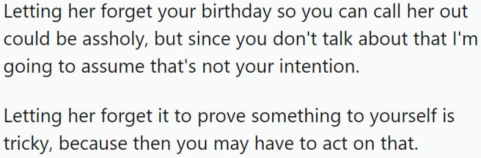 It is a tricky situation.