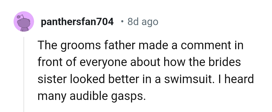 22. The bride's sister