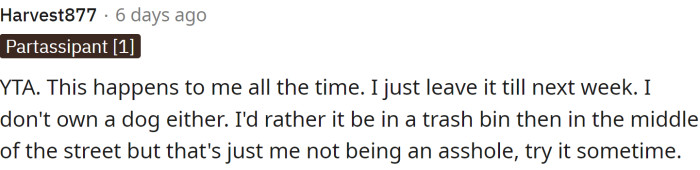 This Redditor says it happens to them all the time