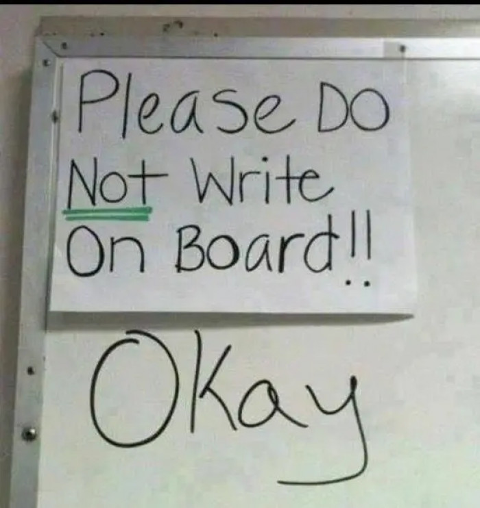 9. This person definitely agrees with the notice