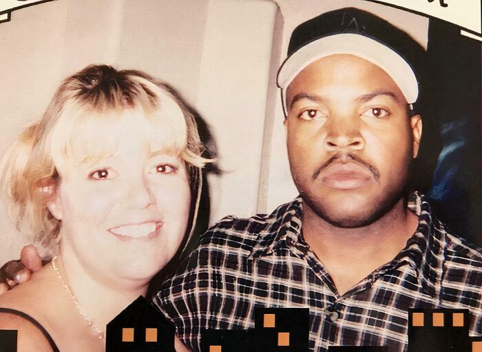 "My Mom With An Ice Cube Back In The Day (2nd Half Of The '90s)"