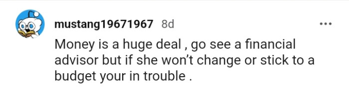 Let's head into the comments section and find out what other Redditors have to chirp in