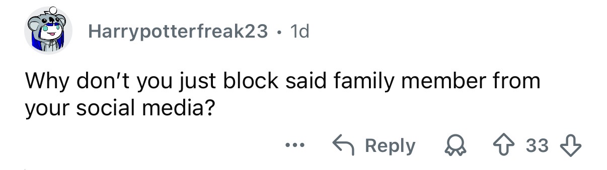 Just block him!