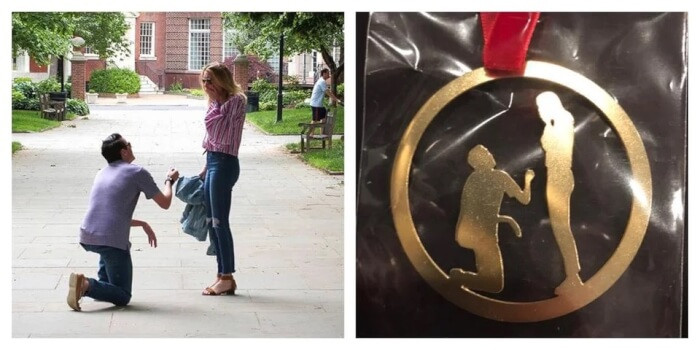 16. My mother-in-law thought it was a good idea to get a sculpture of this beautiful moment