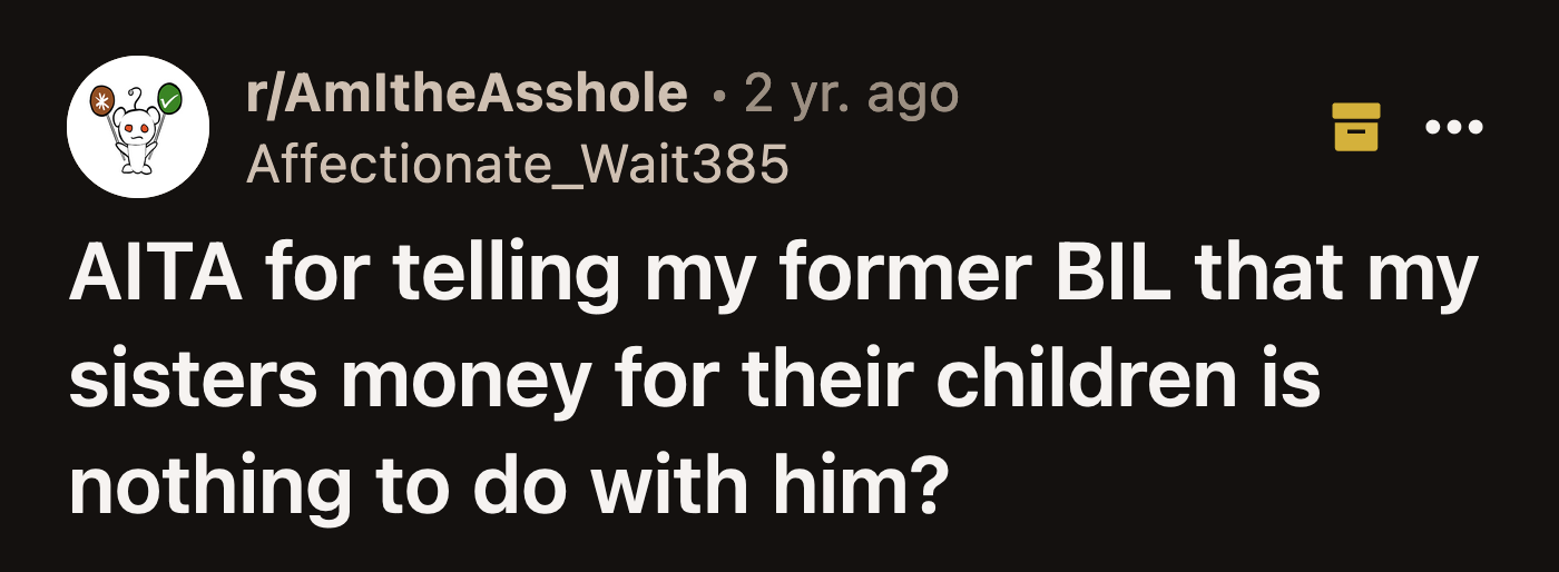 It has been ugly. Luke accused OP of allowing their niece and nephew to starve when they had access to the funds all along. OP did not, and the children never starved.