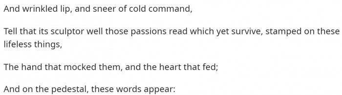 He continued on with the quote to OP.