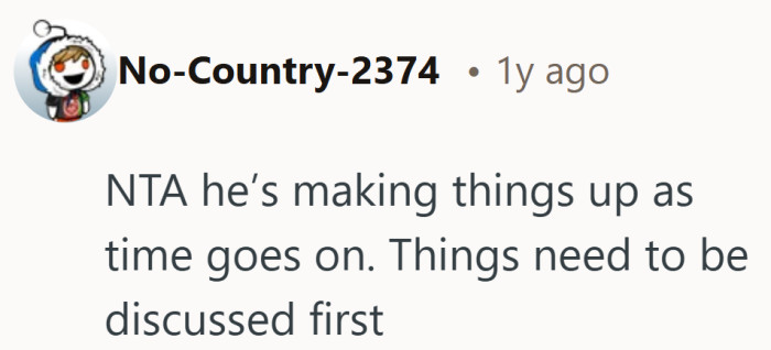 The shifting explanations became a bigger issue than the cost itself.