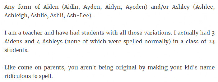 30. From a teacher...