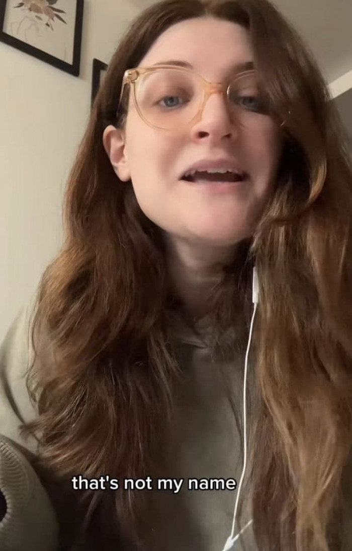 They couldn't even get her name right when addressing her about the issue.