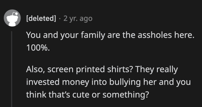 It was a long process, too. Mom never stopped to question just how awful their prank would be.