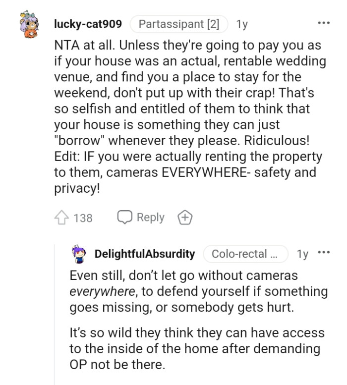 Do not put up with that crap