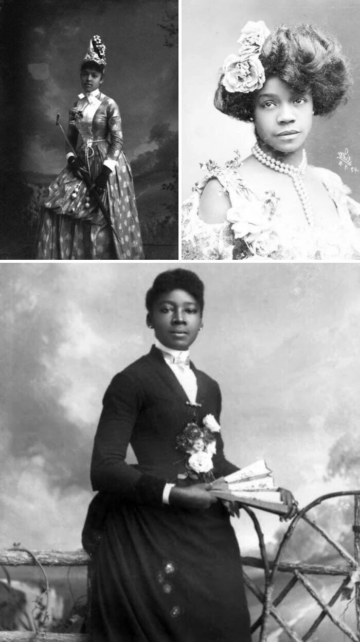 "Some Finds Of Women In Very Beautiful Dresses, Circa 1880s And 1890s"