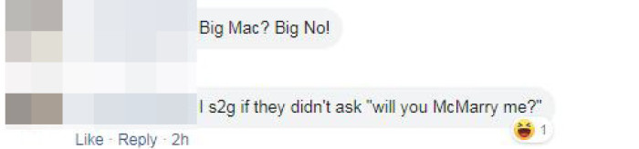 “Big Mac? Big No!”